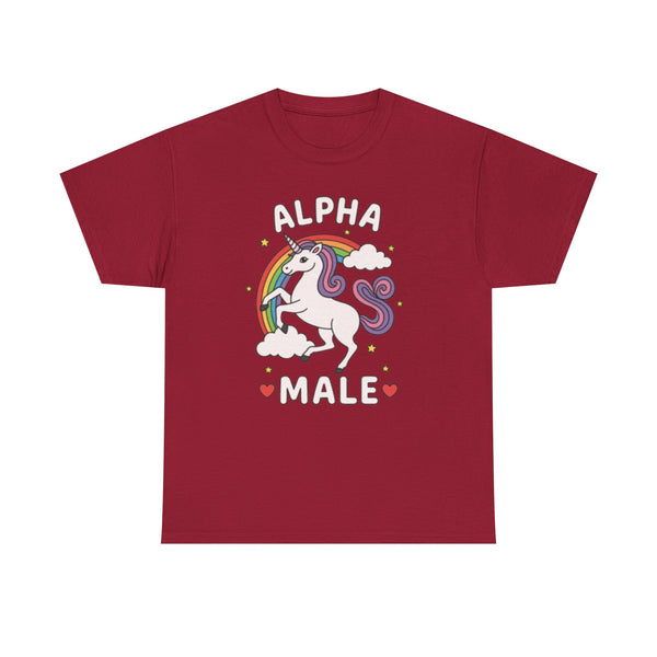Alpha Male Unicorn Unisex t-shirt