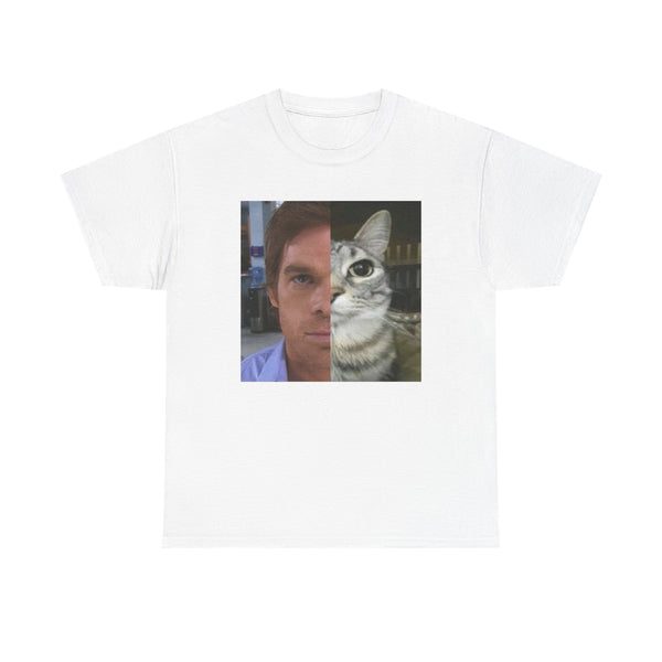 Dexter And Cat Unisex t-shirt
