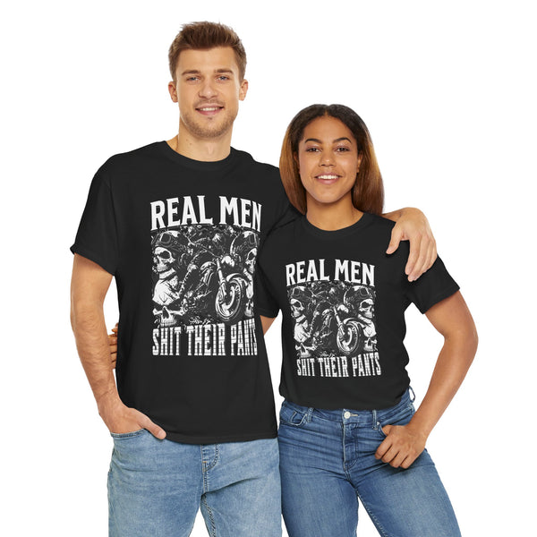 Real Men Shit Their Pants Unisex t-shirt