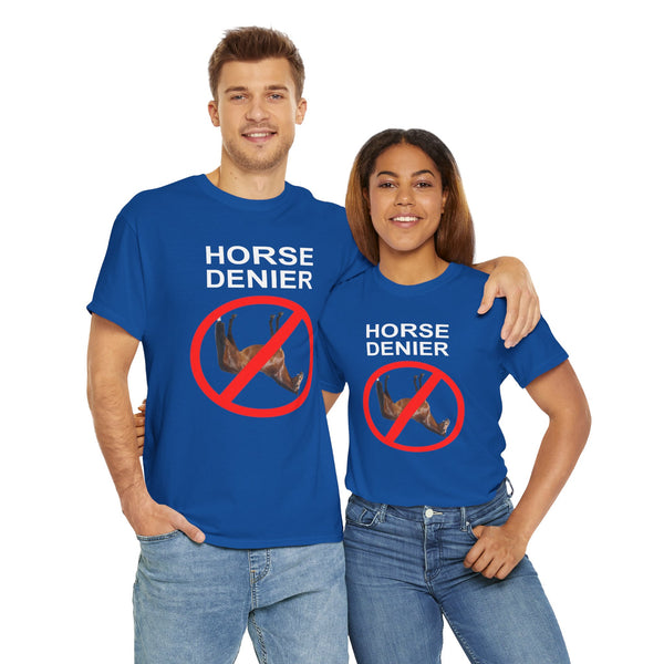 Horse Denier Unisex t-shirt