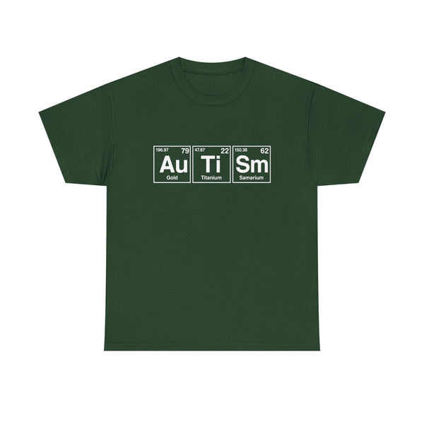 Autism Periodic Table Unisex t-shirt