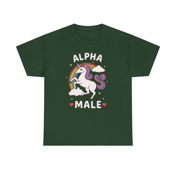 Alpha Male Unicorn Unisex t-shirt