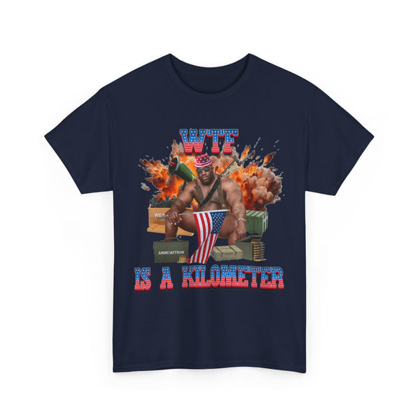 WTF Is a Kilometer Unisex t-shirt