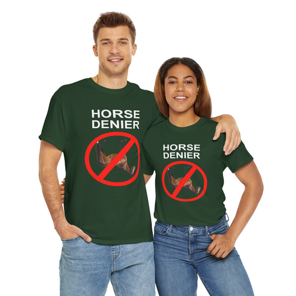 Horse Denier Unisex t-shirt