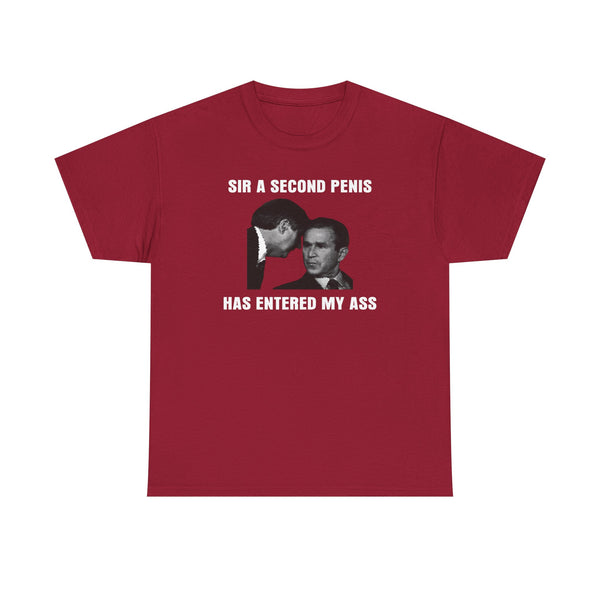Sir A Second Penis Has Entered In My Ass Unisex t-shirt
