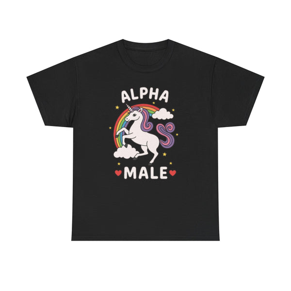 Alpha Male Unicorn Unisex t-shirt