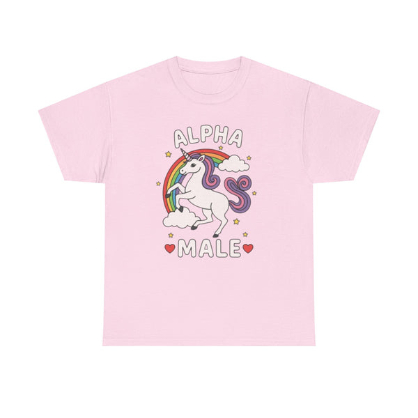 Alpha Male Unicorn Unisex t-shirt