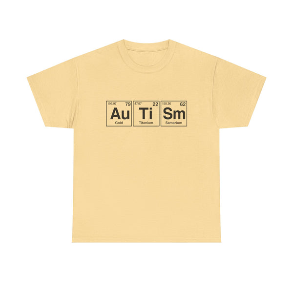Autism Periodic Table Unisex t-shirt