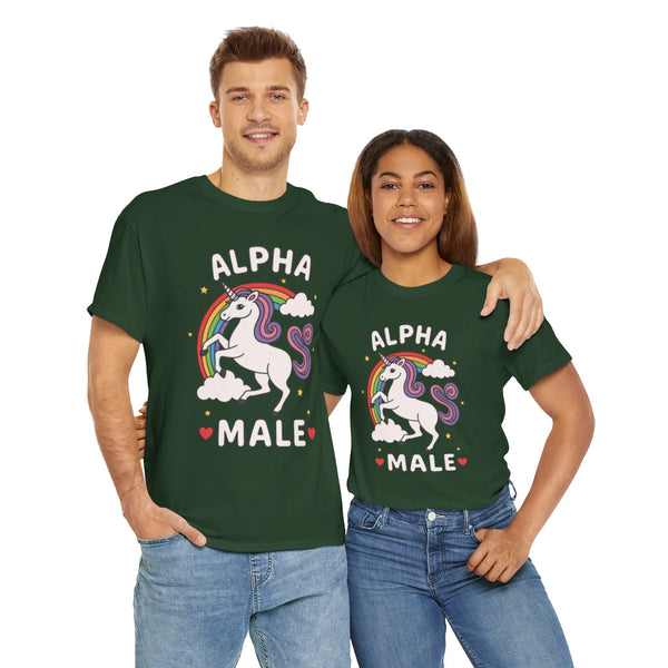 Alpha Male Unicorn Unisex t-shirt
