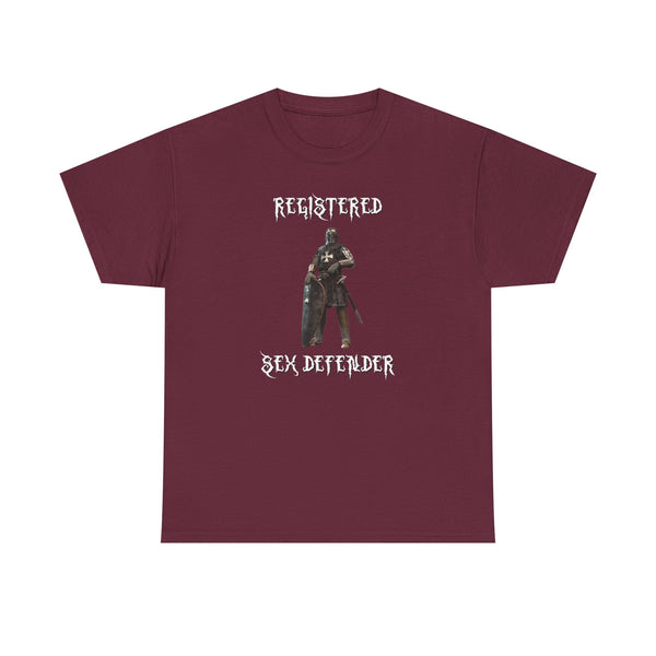 Registered Sex Defender Unisex t-shirt