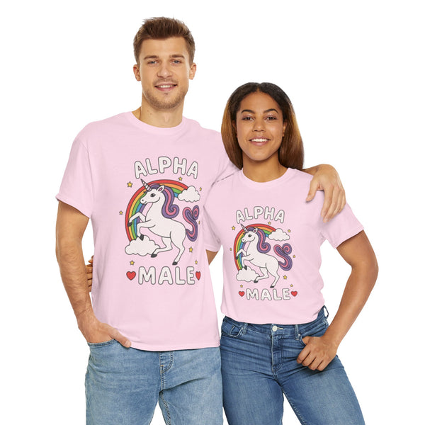 Alpha Male Unicorn Unisex t-shirt