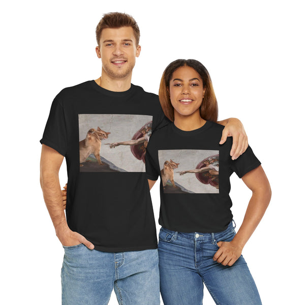 The Creation Of Cat Unisex t-shirt