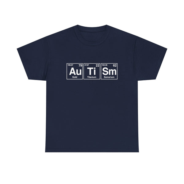 Autism Periodic Table Unisex t-shirt