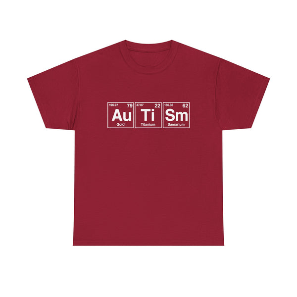 Autism Periodic Table Unisex t-shirt