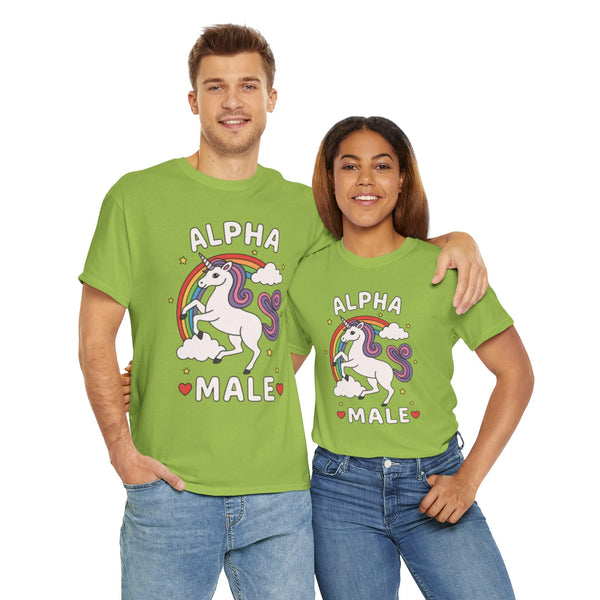 Alpha Male Unicorn Unisex t-shirt