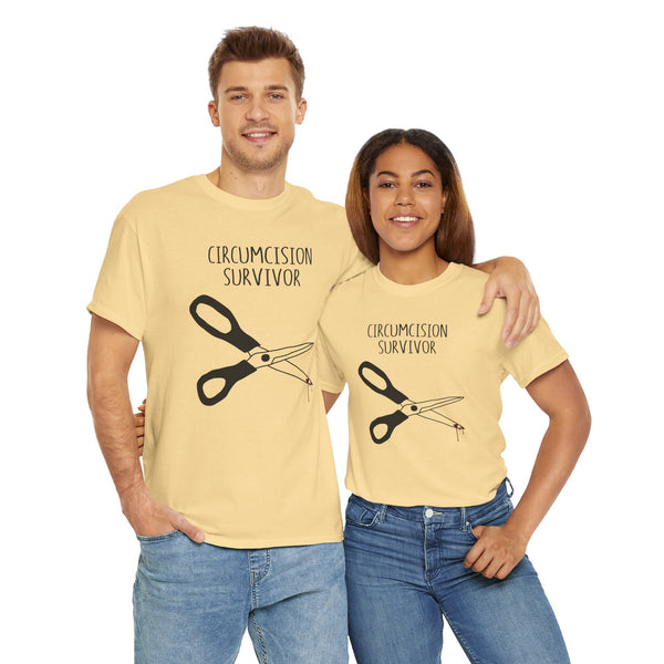 Circumcision Survivor Unisex t-shirt