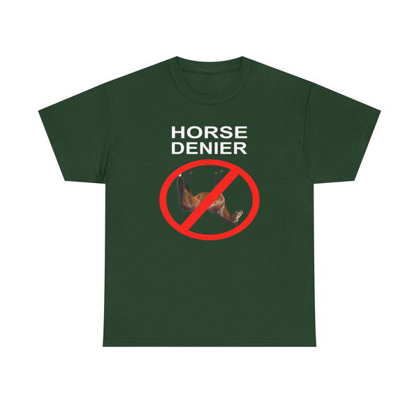 Horse Denier Unisex t-shirt