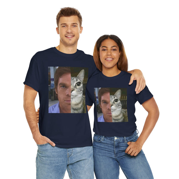 Dexter And Cat Unisex t-shirt