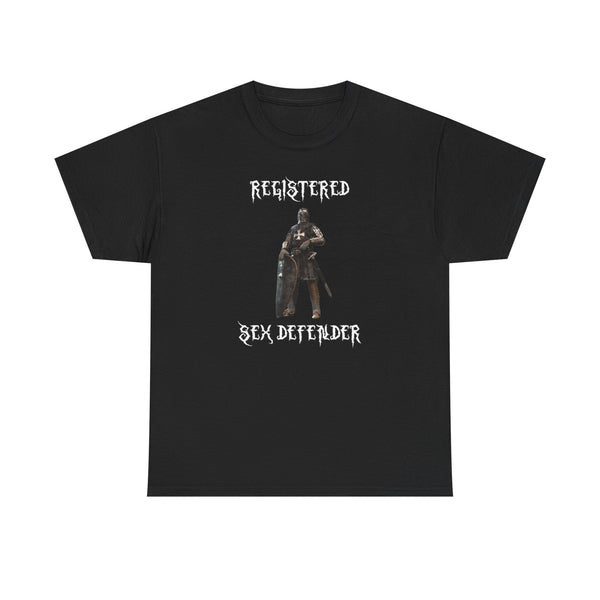 Registered Sex Defender Unisex t-shirt