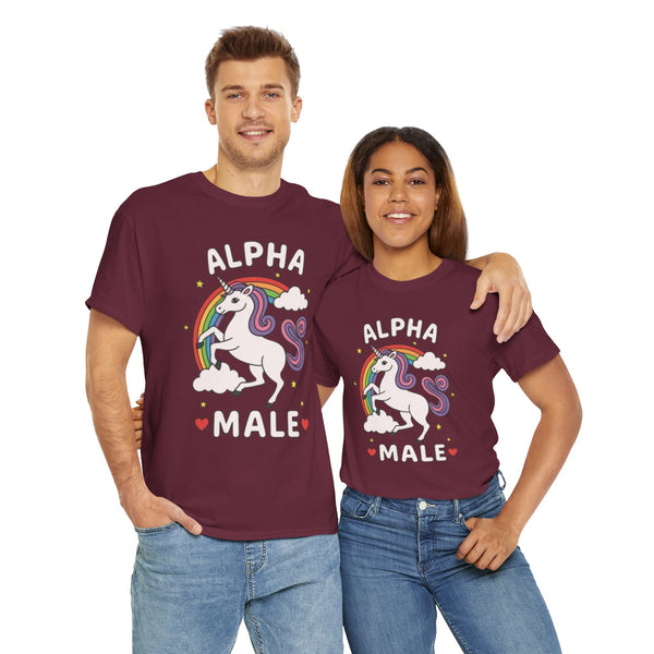 Alpha Male Unicorn Unisex t-shirt