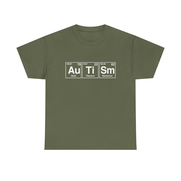 Autism Periodic Table Unisex t-shirt