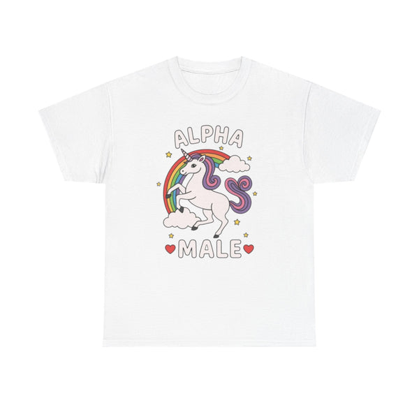 Alpha Male Unicorn Unisex t-shirt