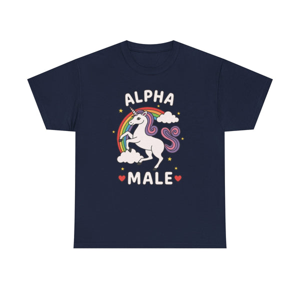 Alpha Male Unicorn Unisex t-shirt