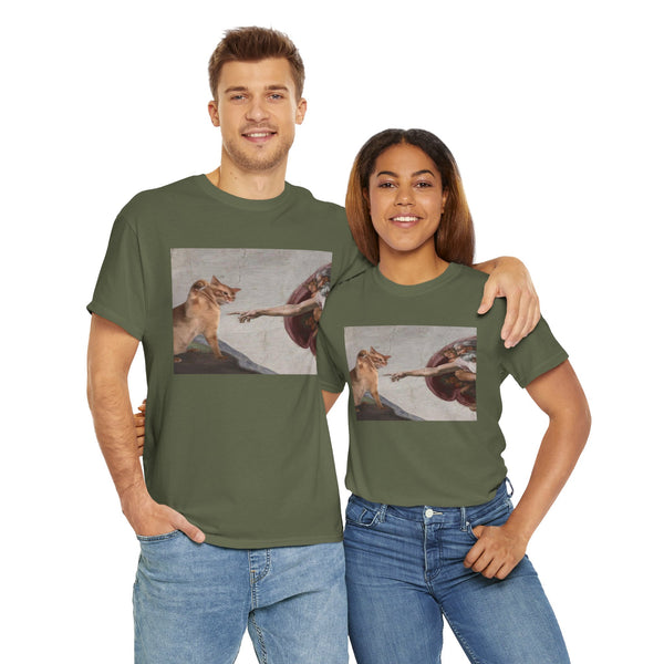 The Creation Of Cat Unisex t-shirt