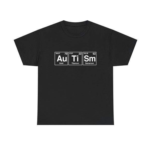Autism Periodic Table Unisex t-shirt