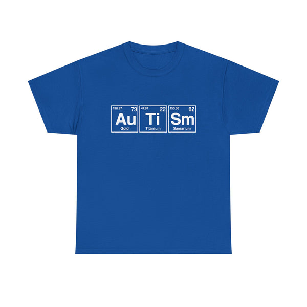 Autism Periodic Table Unisex t-shirt
