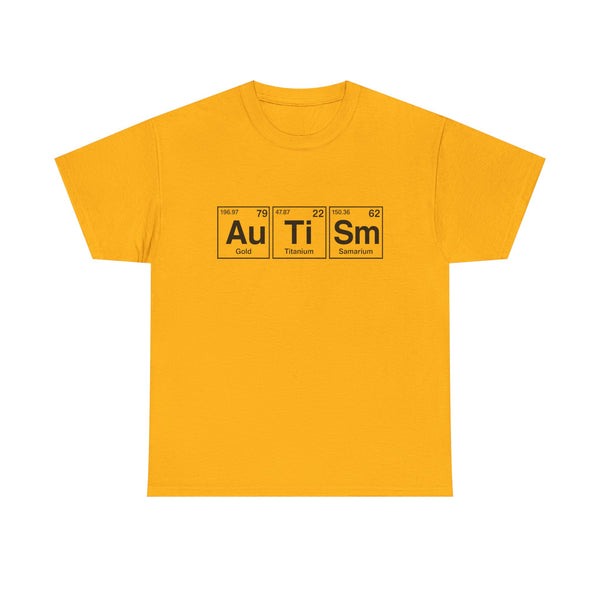 Autism Periodic Table Unisex t-shirt