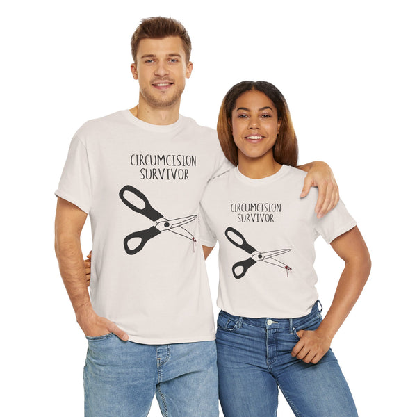 Circumcision Survivor Unisex t-shirt
