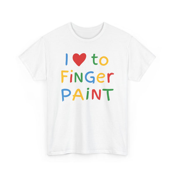 I Love To Finger Paint