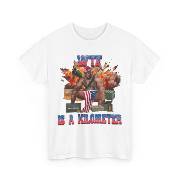 WTF Is a Kilometer Unisex t-shirt