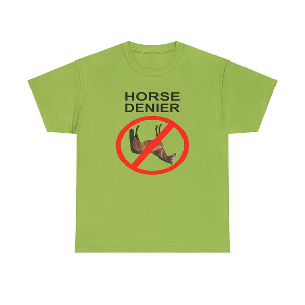 Horse Denier Unisex t-shirt