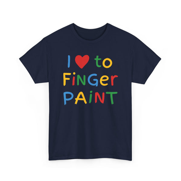 I Love To Finger Paint