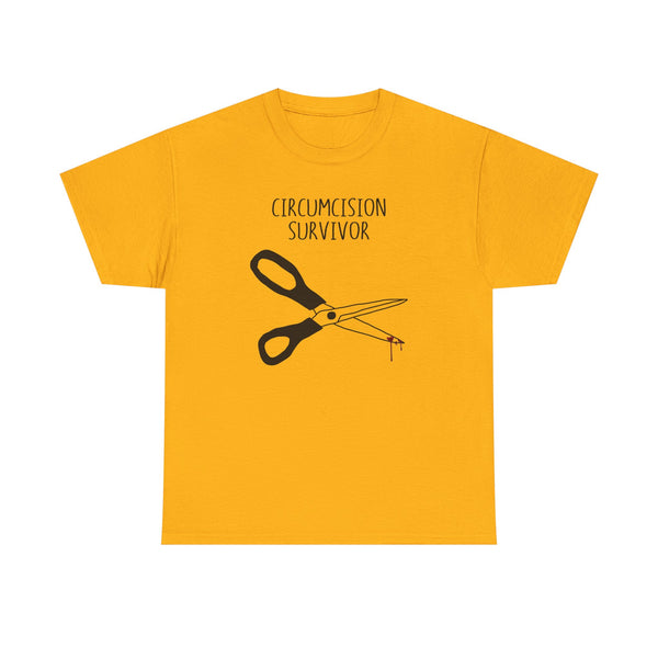 Circumcision Survivor Unisex t-shirt