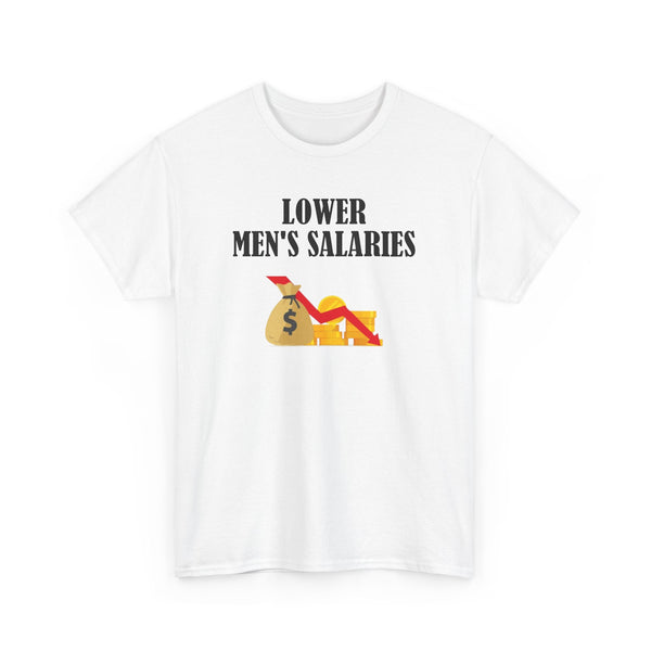 Lower men's salaries
