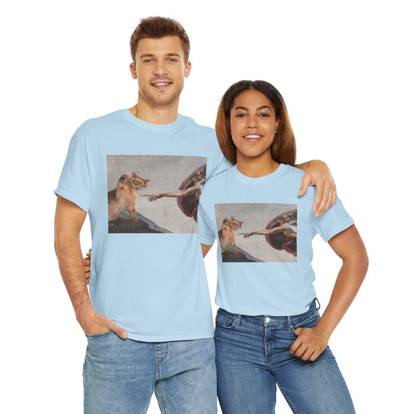 The Creation Of Cat Unisex t-shirt