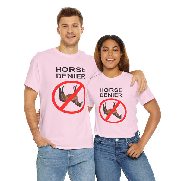 Horse Denier Unisex t-shirt
