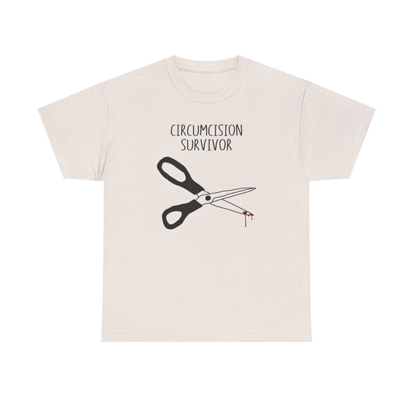 Circumcision Survivor Unisex t-shirt