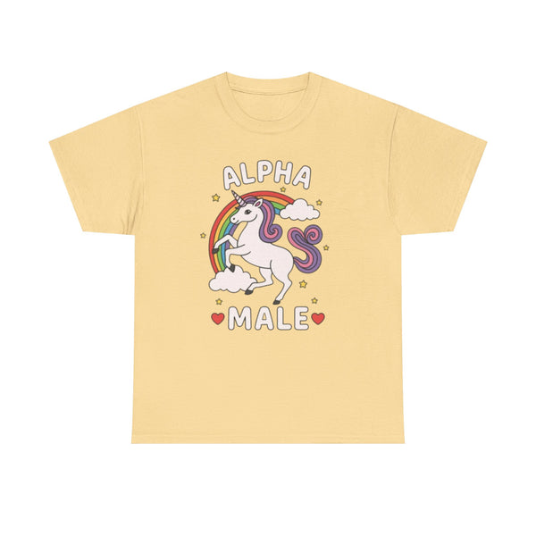 Alpha Male Unicorn Unisex t-shirt