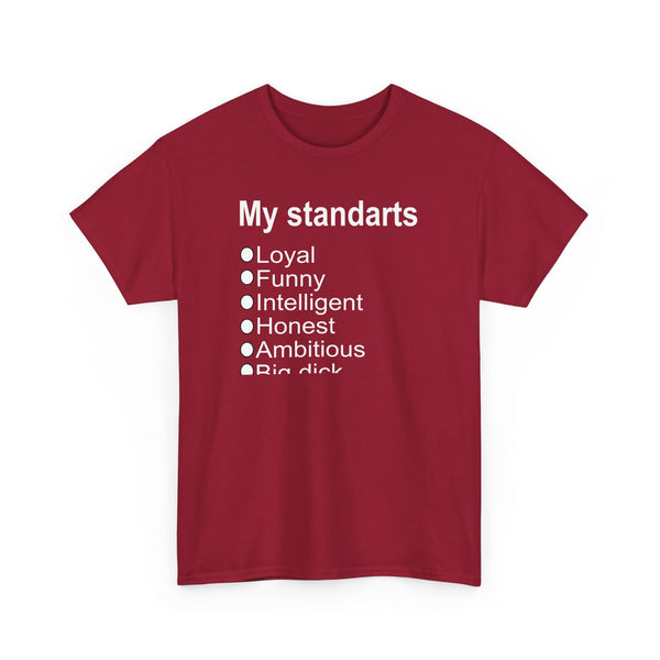 My Standarts (women) Unisex t-shirt