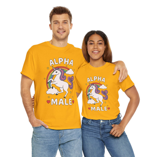 Alpha Male Unicorn Unisex t-shirt