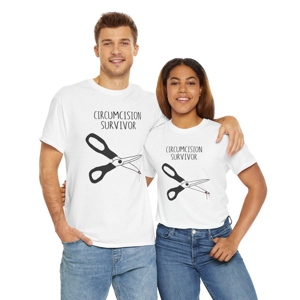 Circumcision Survivor Unisex t-shirt