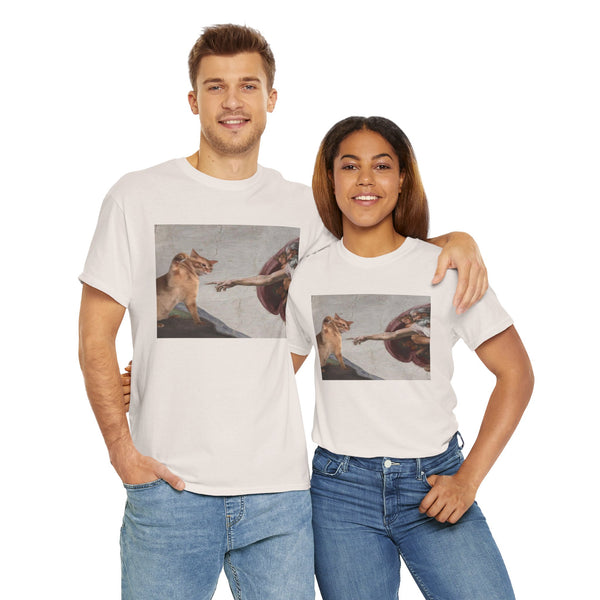 The Creation Of Cat Unisex t-shirt