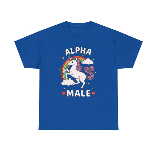 Alpha Male Unicorn Unisex t-shirt
