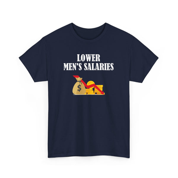 Lower men's salaries