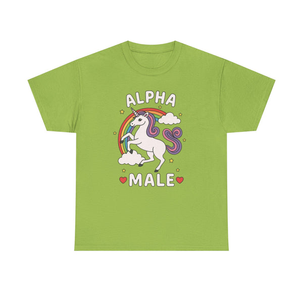 Alpha Male Unicorn Unisex t-shirt