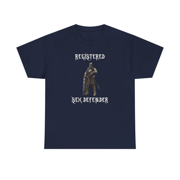 Registered Sex Defender Unisex t-shirt